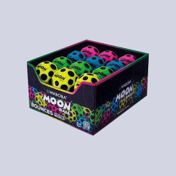 Waboba - Martian Moon Hyper Bouncing Ball-Blue Purple product photo