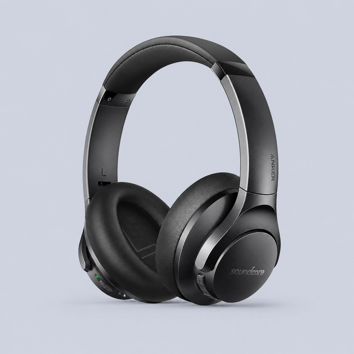 ⁦Soundcore Life Q20+ Noise Cancelling Headphones - Black⁩