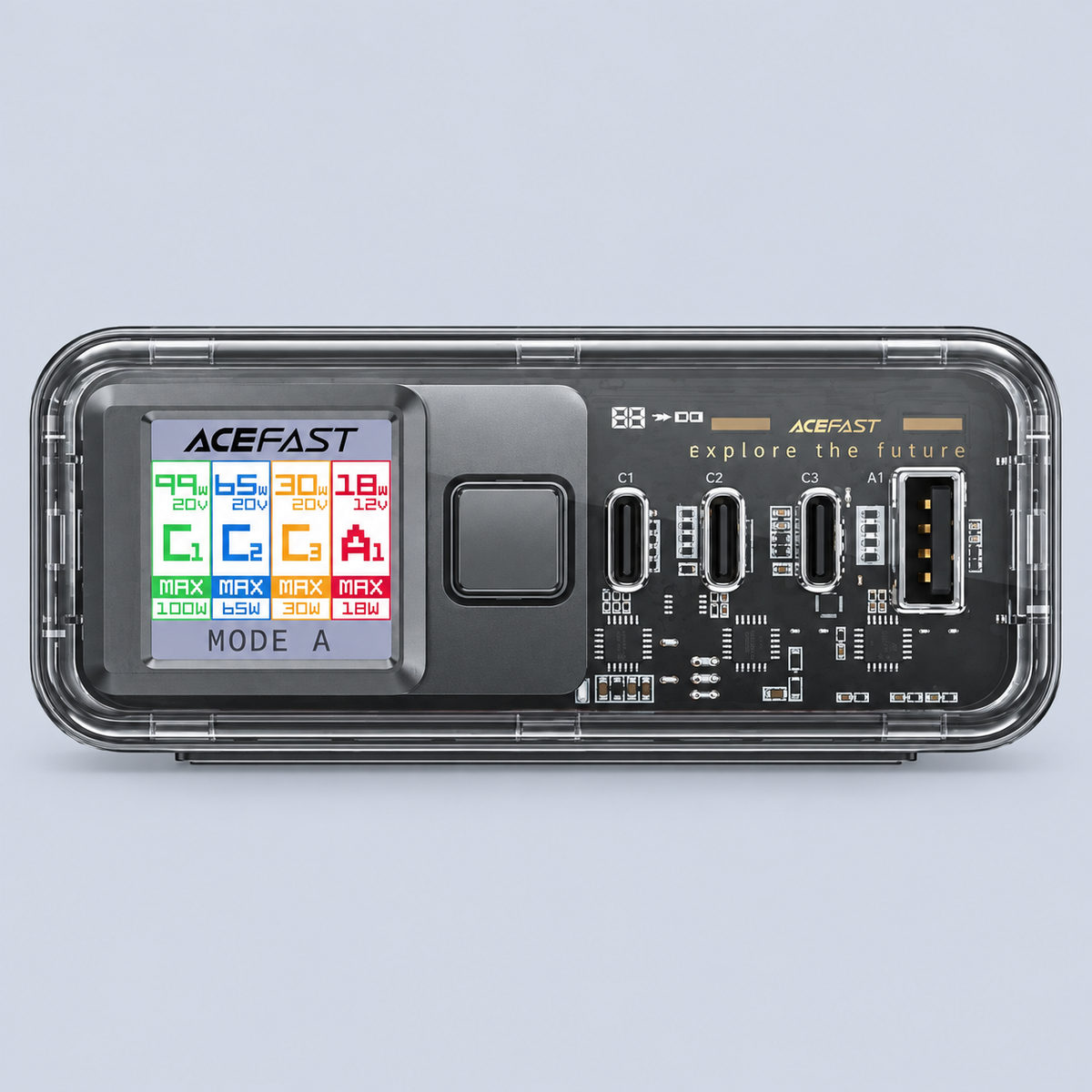 ⁦Acefast Z4 PD218W GaN desktop charging adapter (UK)⁩