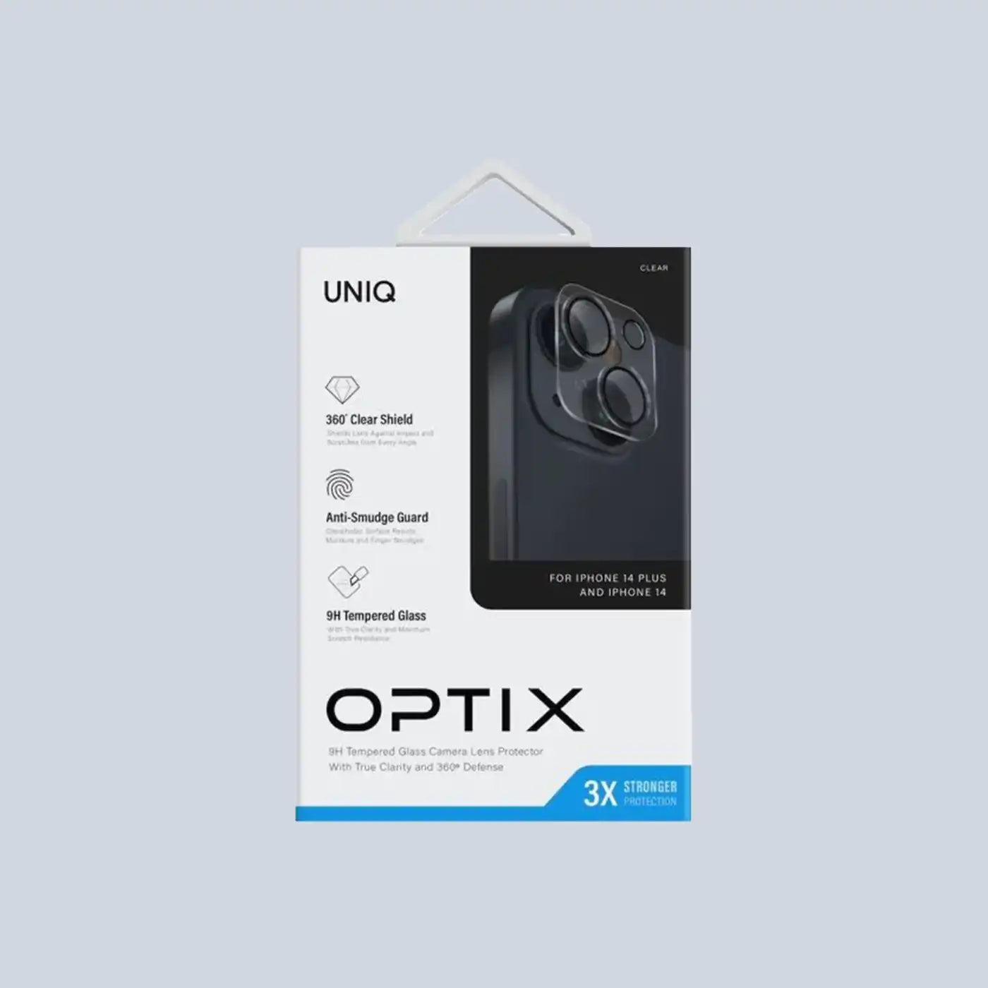 ⁦Uniq OPTIX Camera Lens Protector iPhone 14/14 Plus Clear⁩