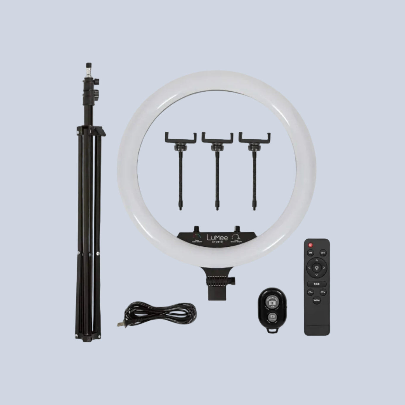 Lumee Studio RGB Ring Light Black 18" product photo