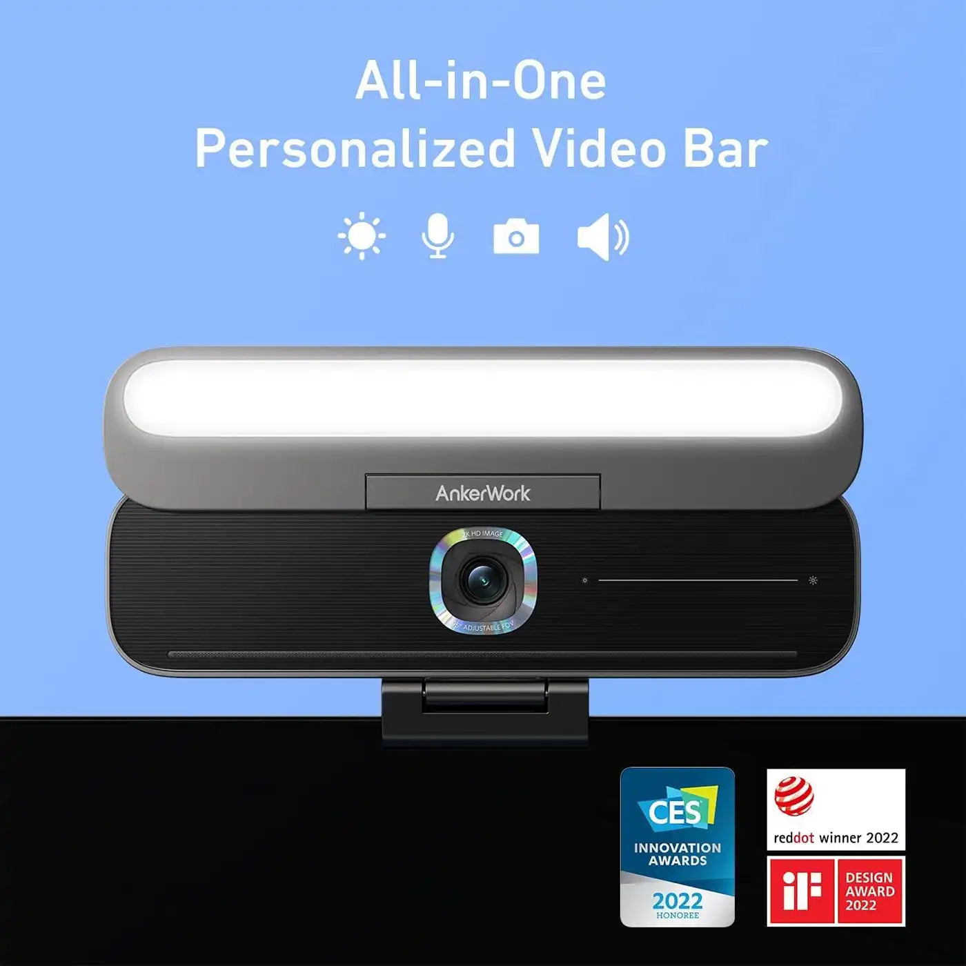 أنكر ⁦Work B600 Video Bar Webcam⁩