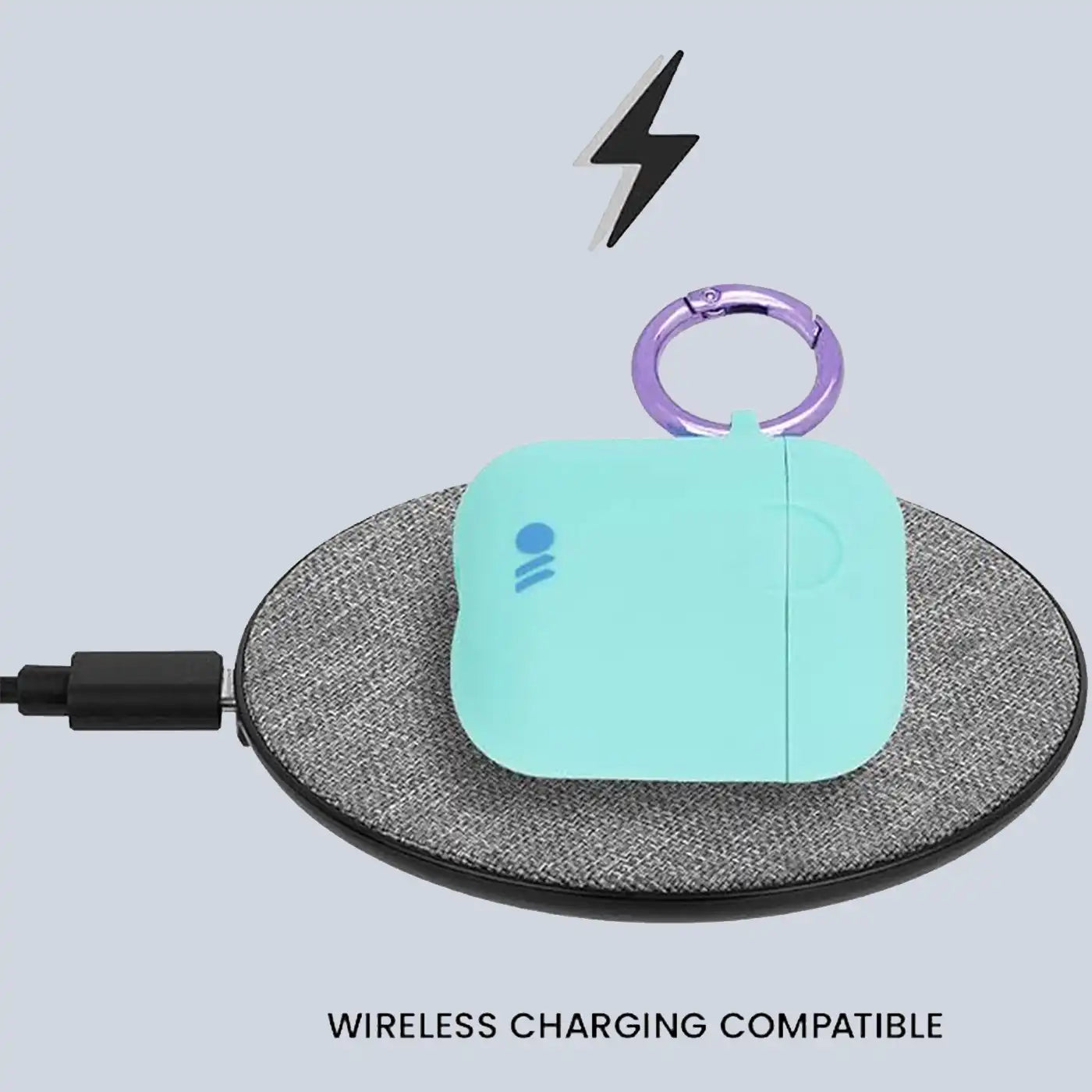 ⁦Casemate Airpods Hook Ups & Neck Strap - Blue⁩