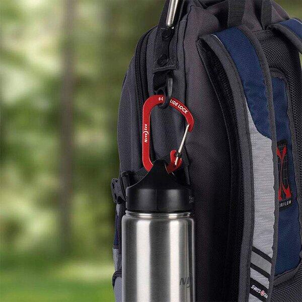 Niteize Size-3 S-Biner SlideLock Carabiner- Green additional product image