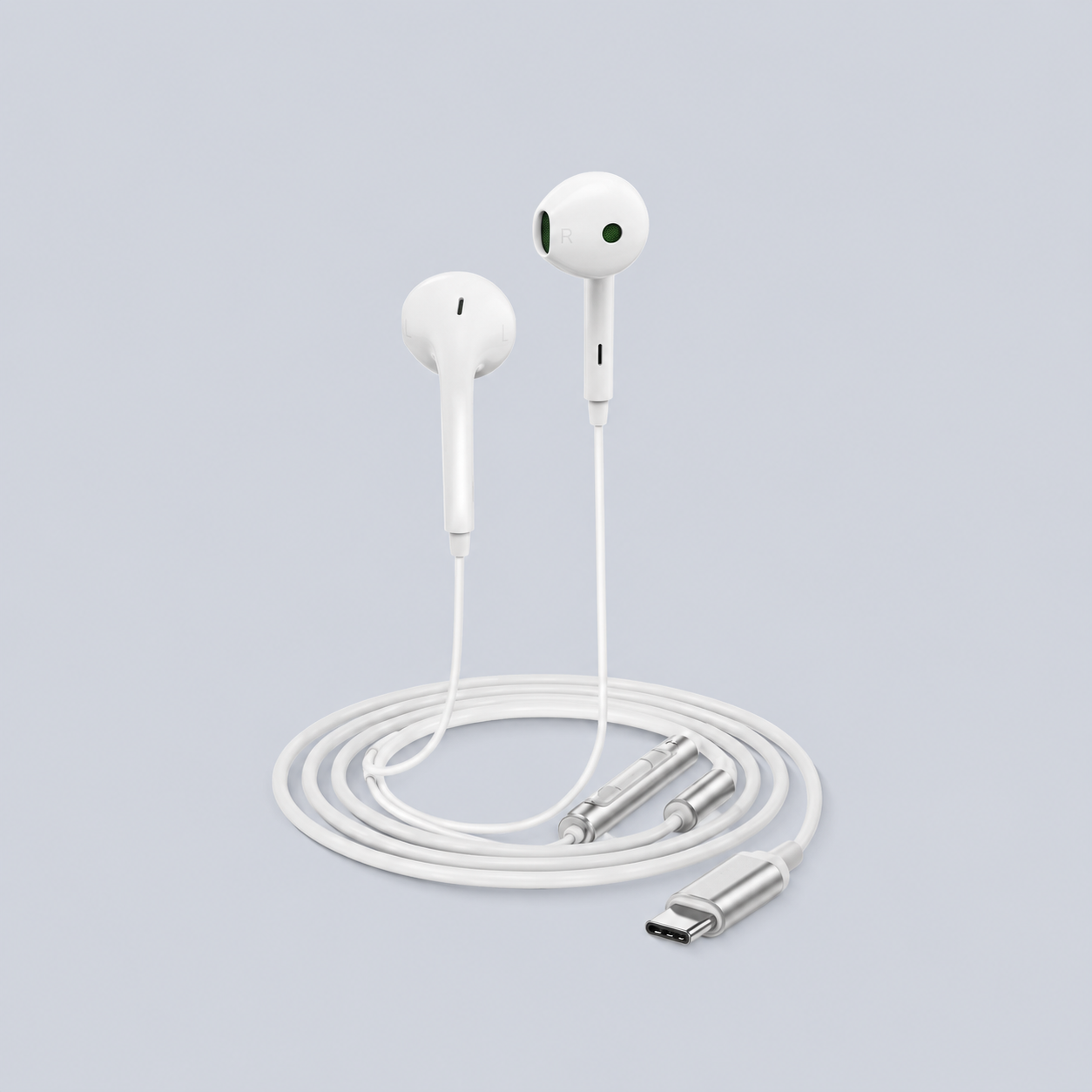 ⁦Acefast L7 USB-C⁩ سماعات أذن سلكية شبه داخلية - أبيض