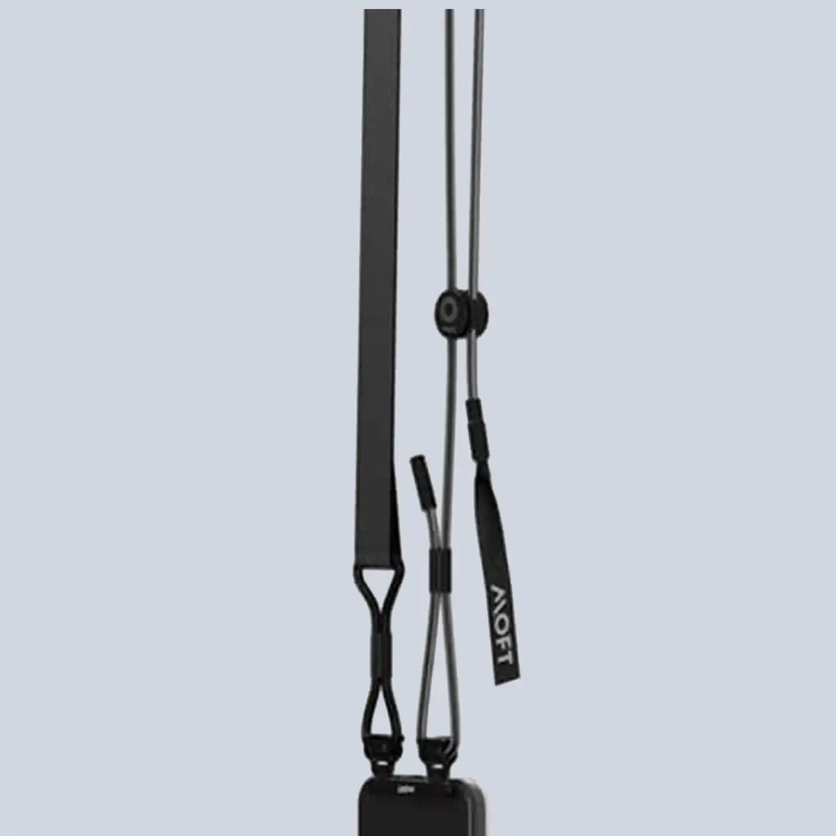 Moft Adjustable Long Lanyard - Black