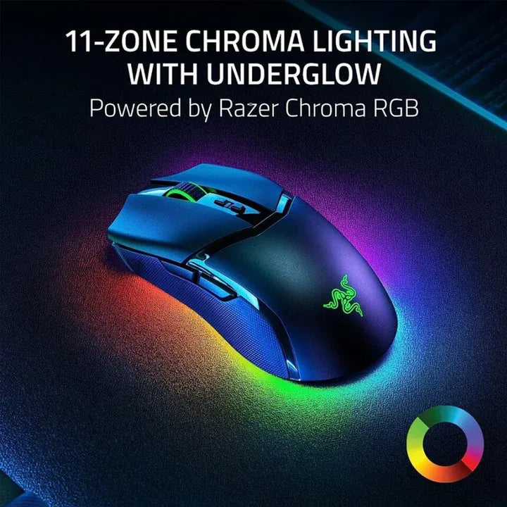 Razer Cobra Pro Customizable Wireless Gaming Mouse With Razer Chroma Rgb - Black by – Price in Kuwait