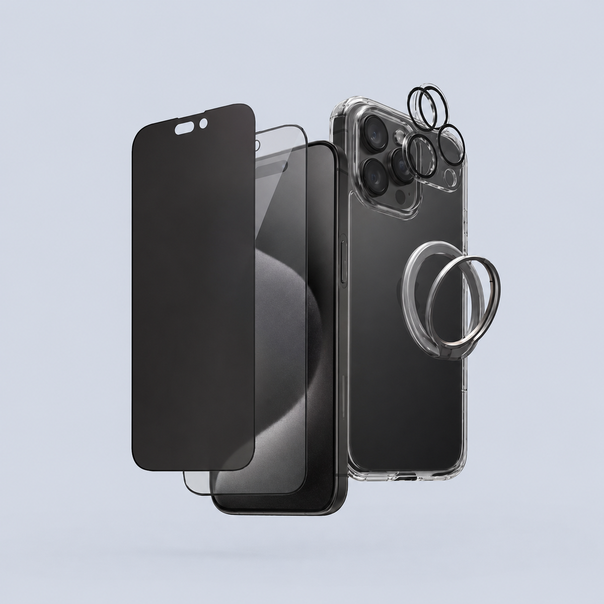 حزمة حماية كاملة ⁦Levore 5⁩ في ⁦1⁩ لأجهزة ⁦iPhone 16 Pro Max⁩