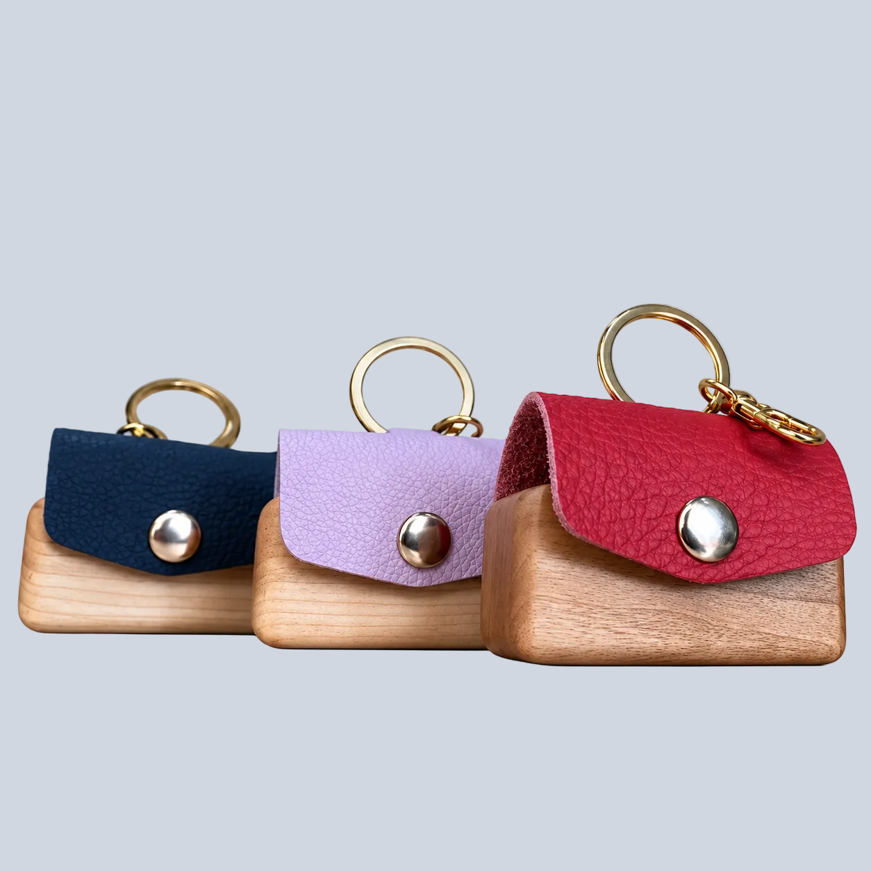 Elegant Wood Airpod Pro Case- Pink