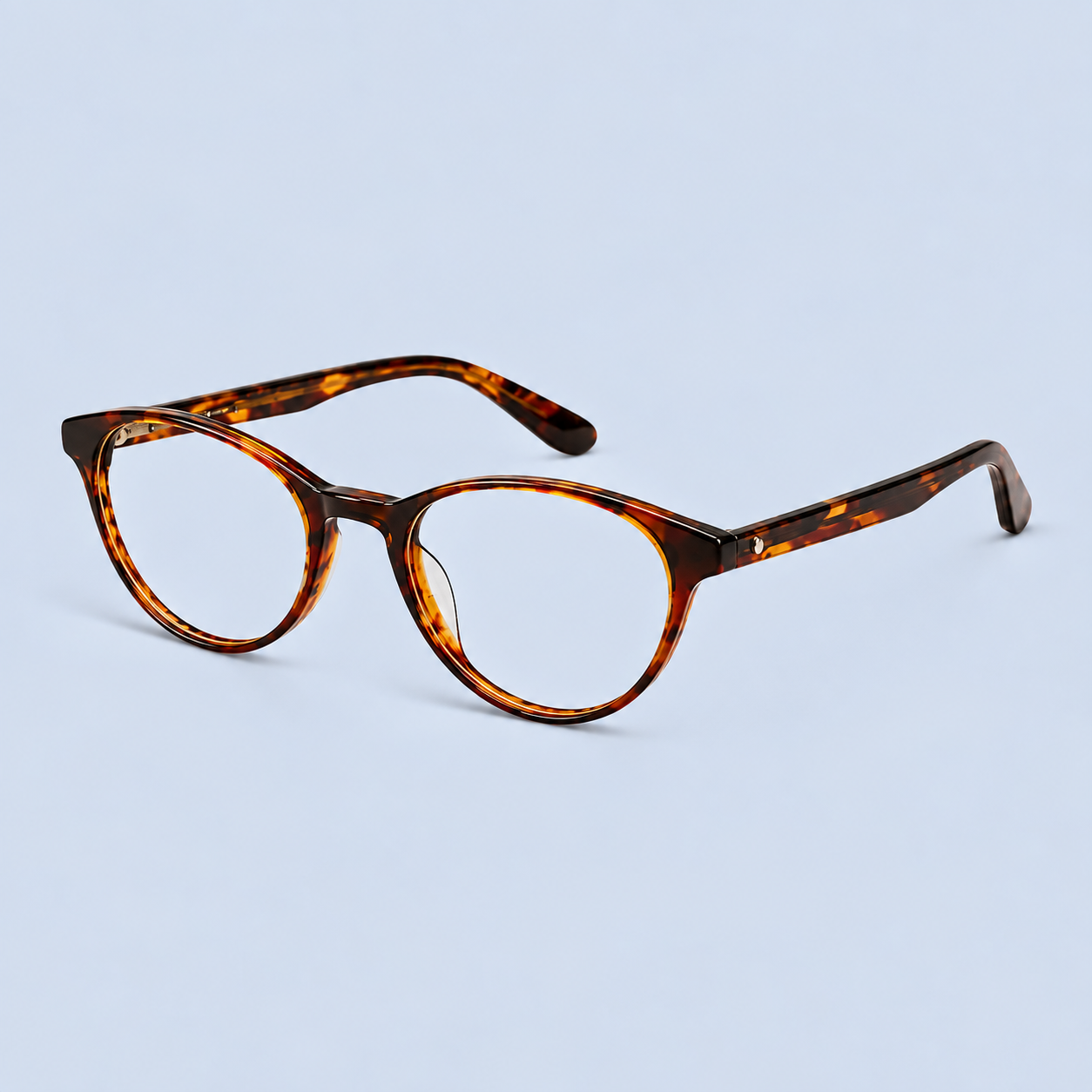 Barner Screen Glasses  - Shiny Intense Rust
