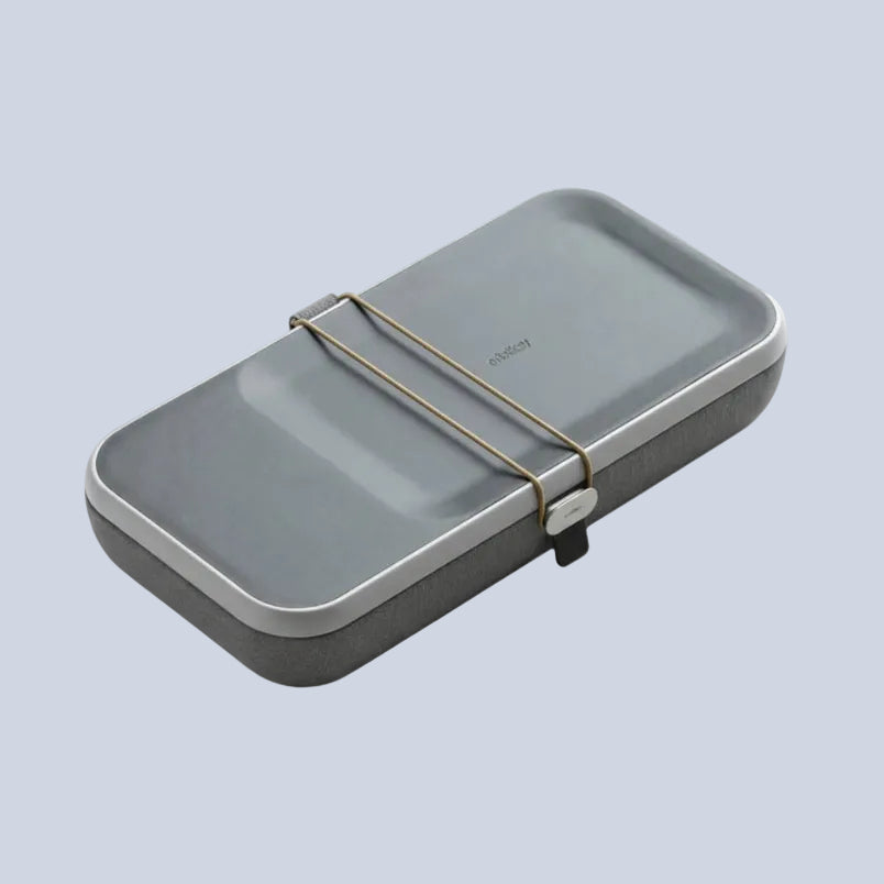 Orbitkey Nest Portable Desk Organizer Built Wireless Charger- Ash product photo