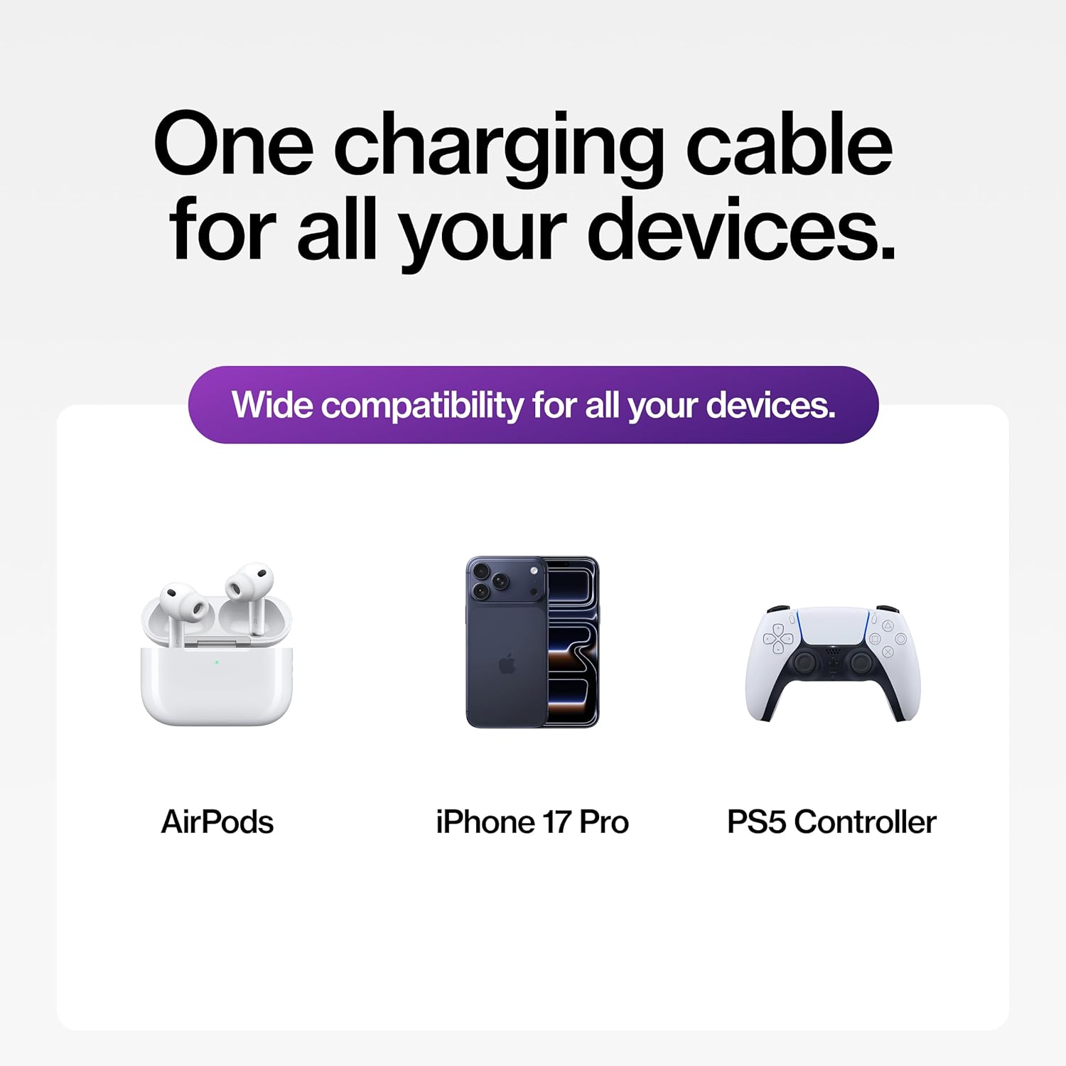 Statik USB C to USB C MagStack Slim Pro Cable 100W 6FT 2M product image