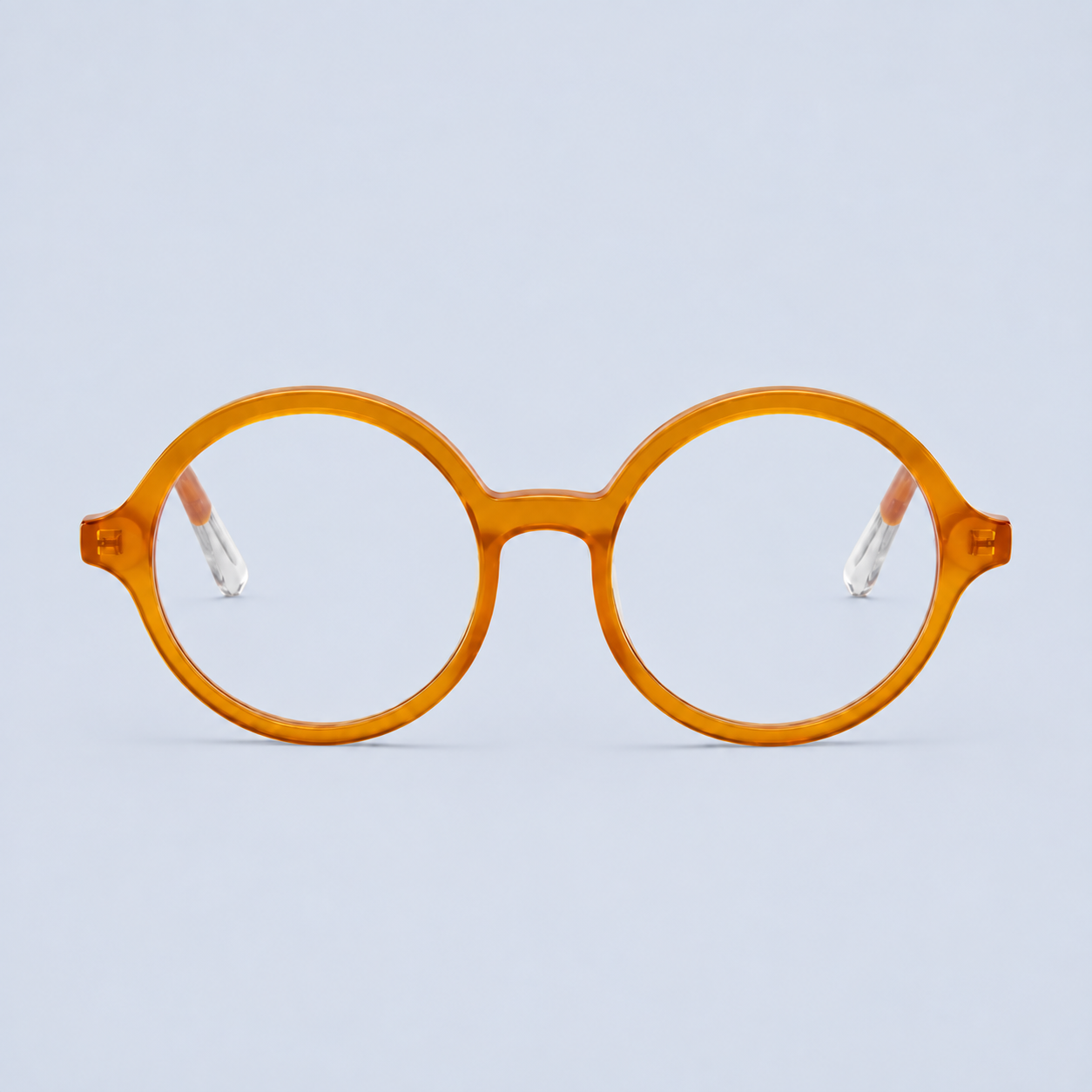 Barner eyeglasse made from natural materials - Mustard