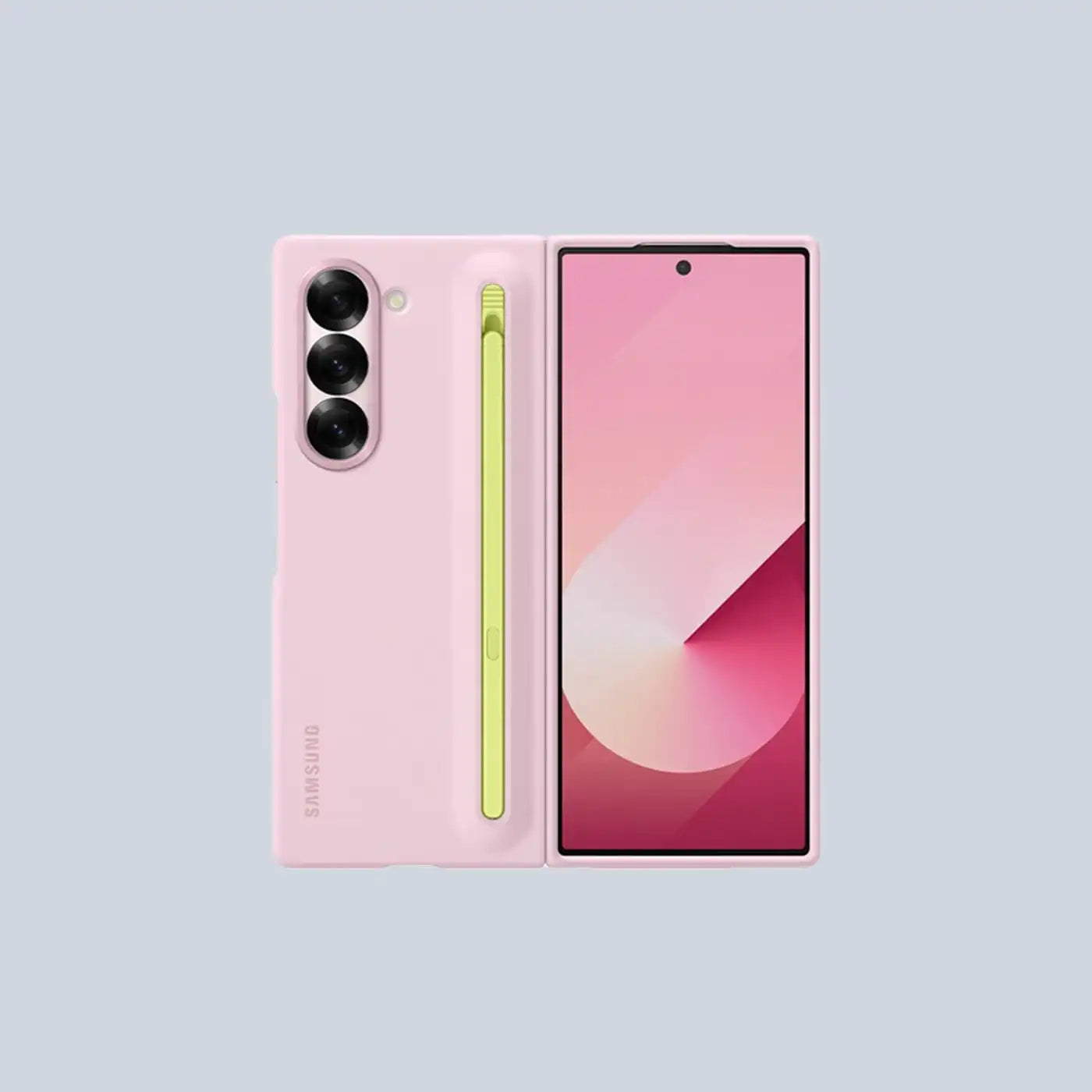 ⁦Samsung Pink S Pen Case -⁩ لجهاز ⁦Samsung Galaxy Z Fold 6⁩