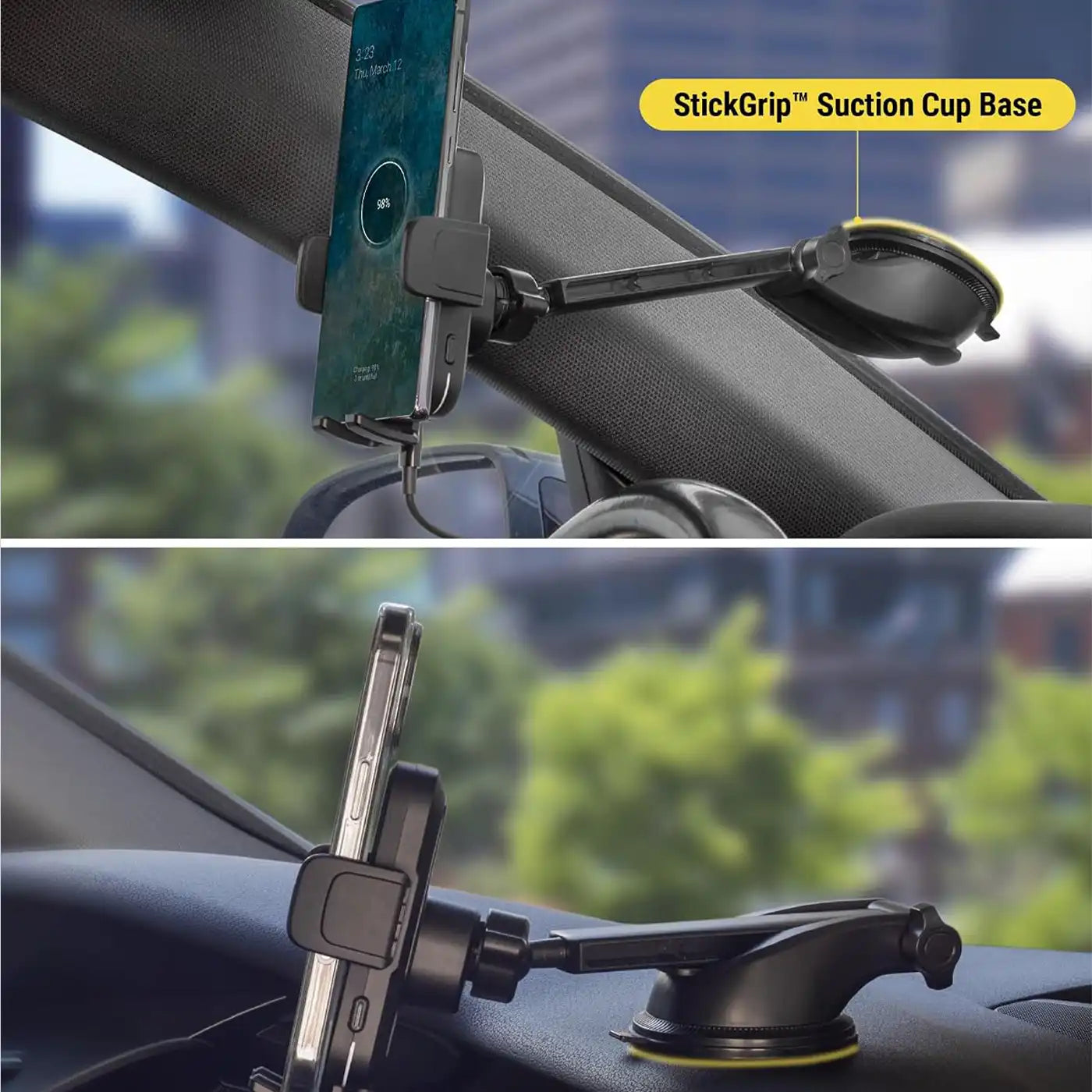 Scosche Wireless Car Charger Mount