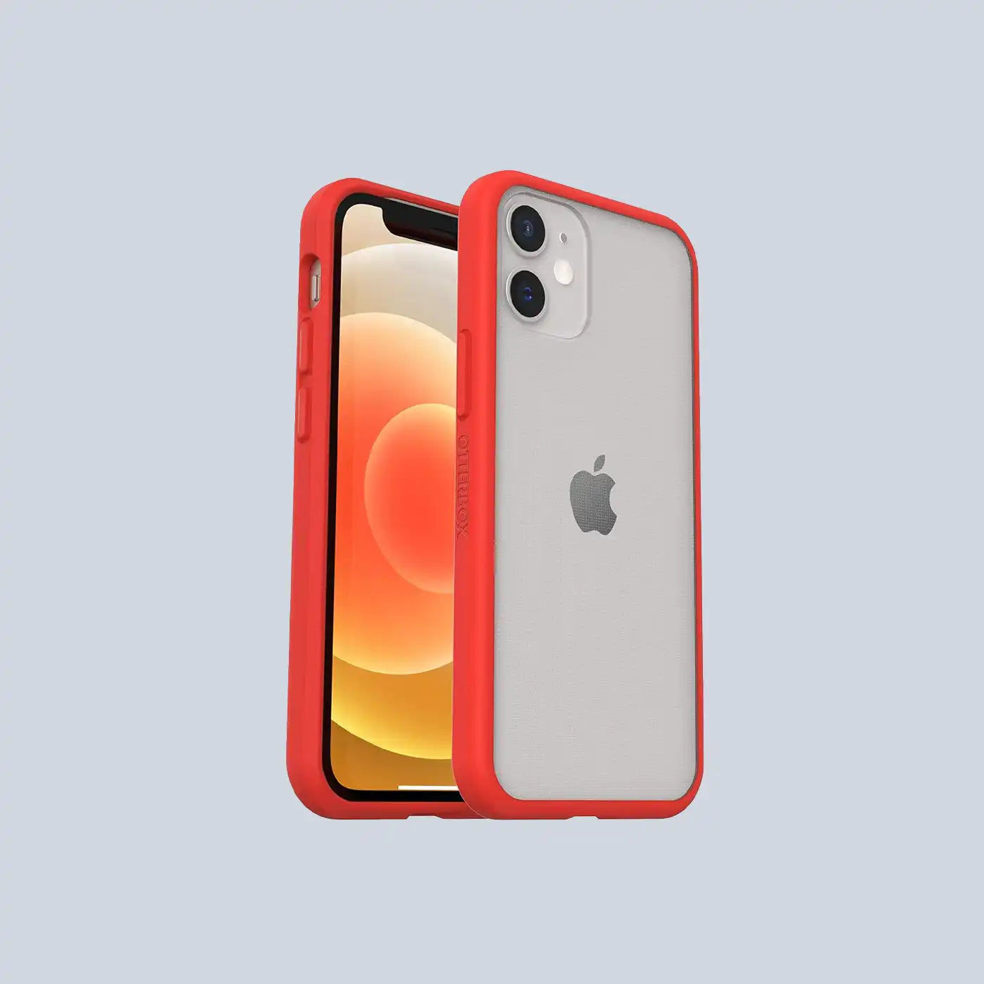 OtterBox iPhone 12 mini React Case Clear Red