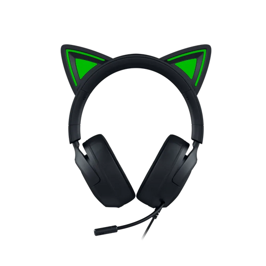 Razer Kraken Kitty V3 X - Gaming Headset in Black for Ultimate Gaming Experience