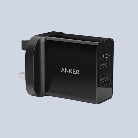 Anker Wall Charger 24W 2-Port USB - Black product photo