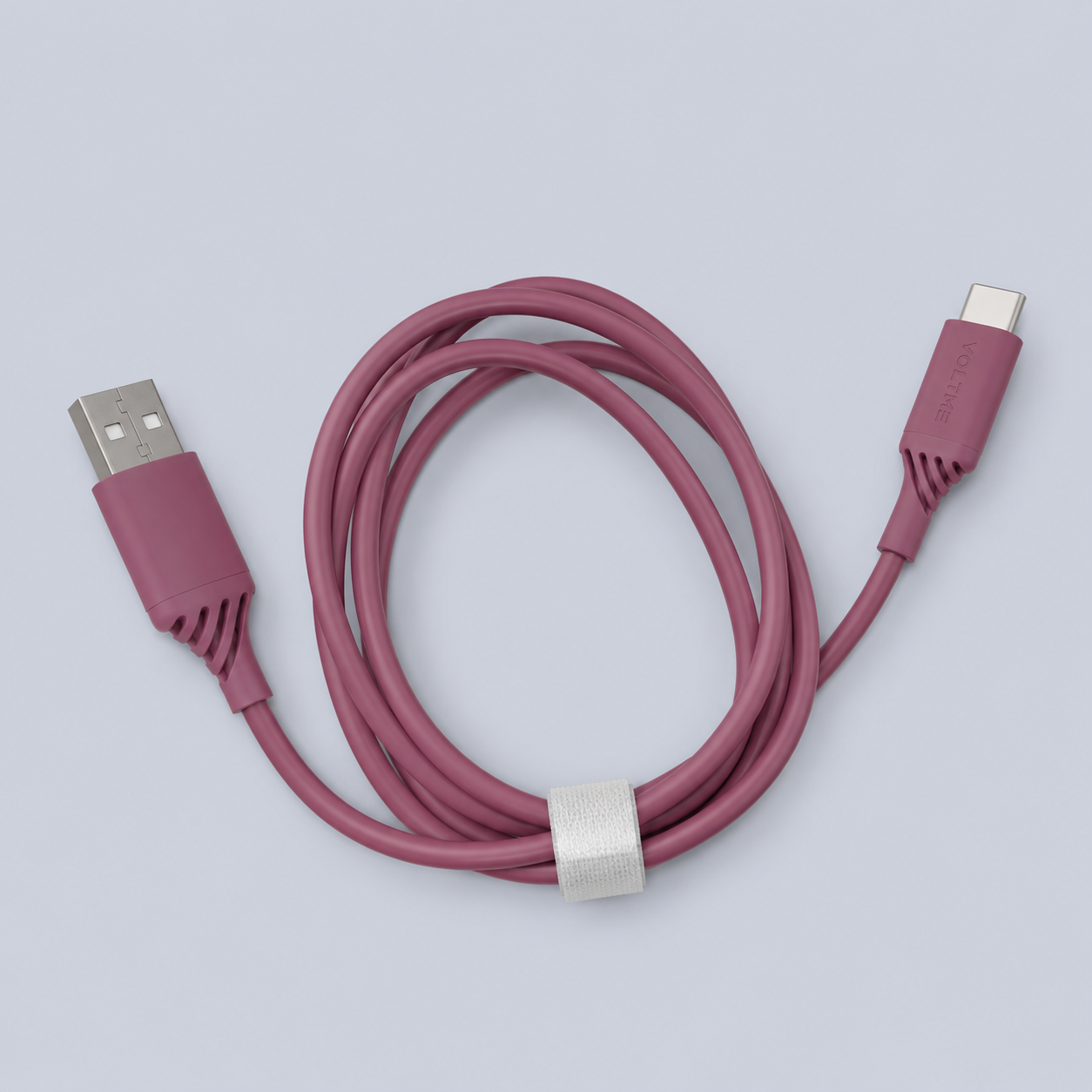 OtterBox Reinforced USB-A to USB-C Cable 1M - Matte pink