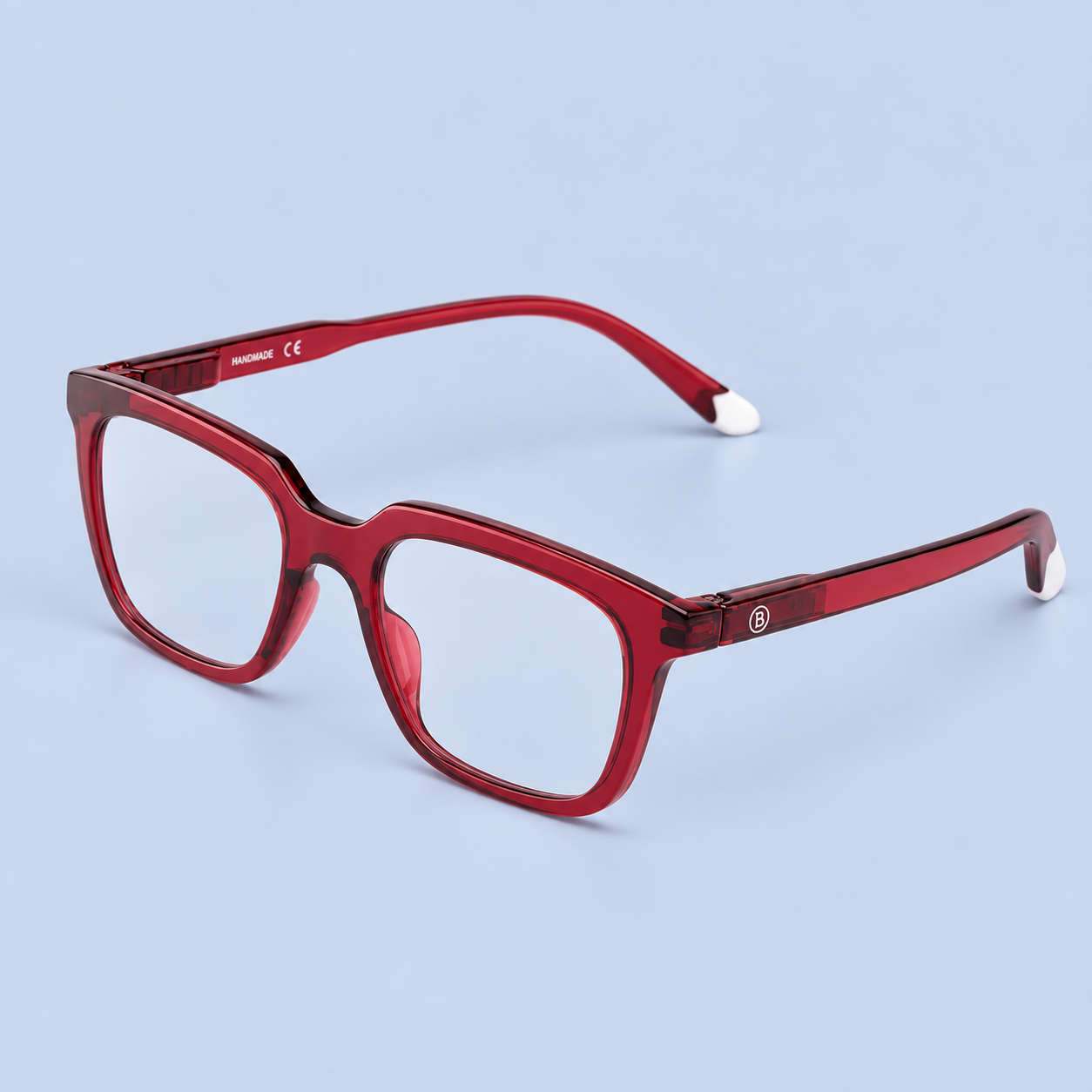 Barner Holly Glossy Cherry Lacquer Glasses, Red