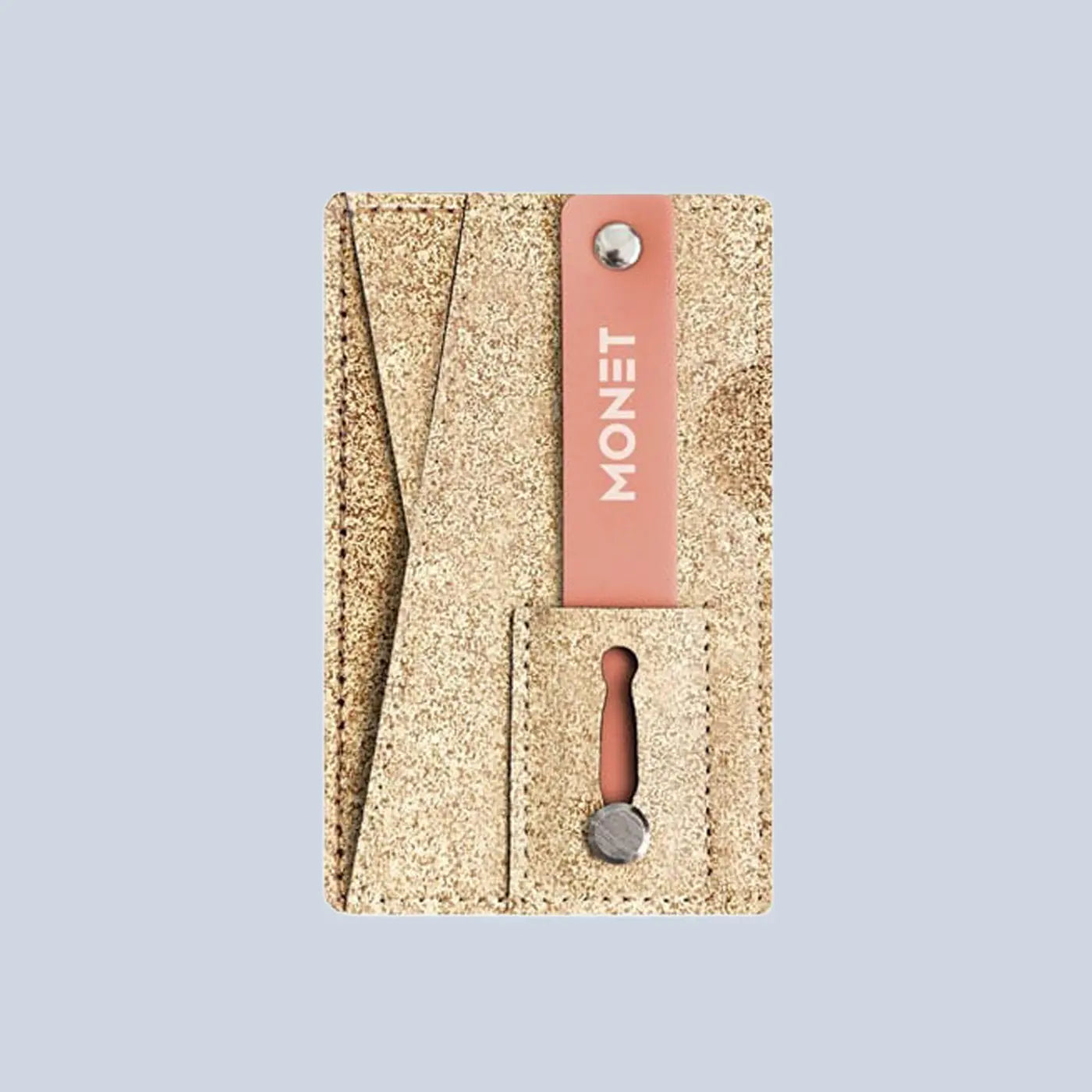Monet Wallet Kickstand - Rose Gold Glitter product photo
