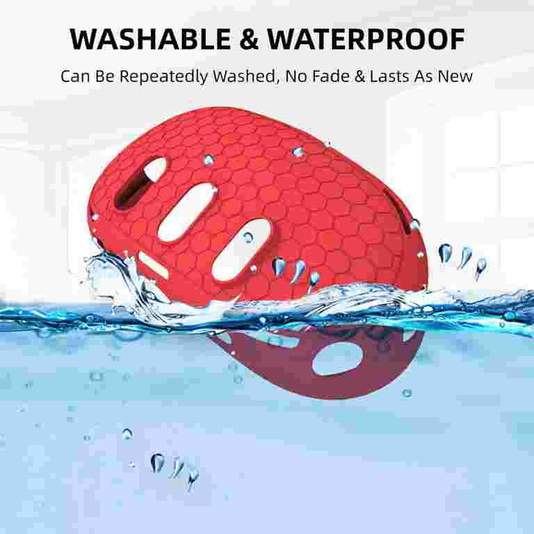 Silicone Kit for Meta Quest 3 with PP bag - Red additional product image