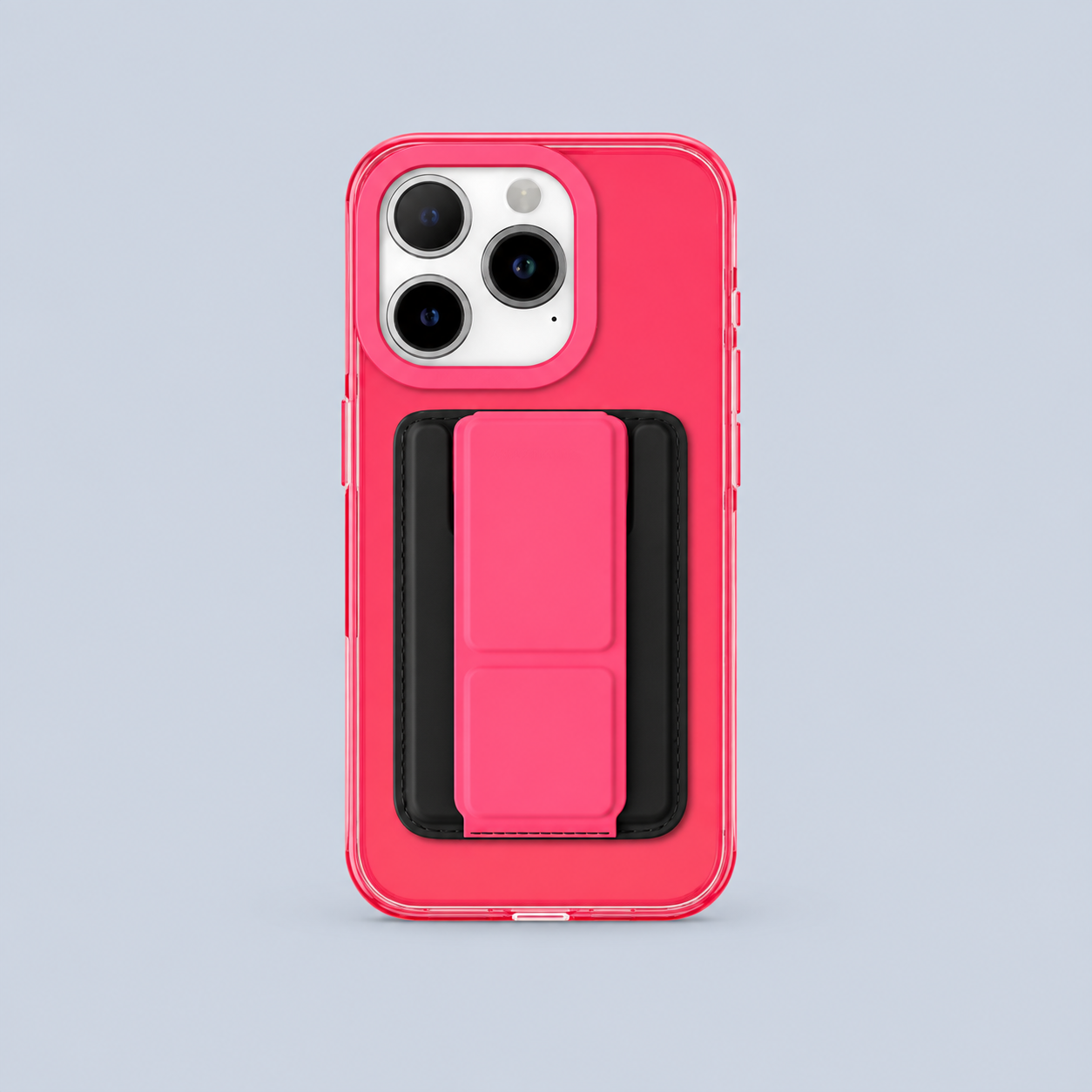 مجموعة ⁦AmazingThing Titan Pro Magnetic Case Wallet⁩ لـ ⁦iPhone 15 Pro Max -⁩ وردي