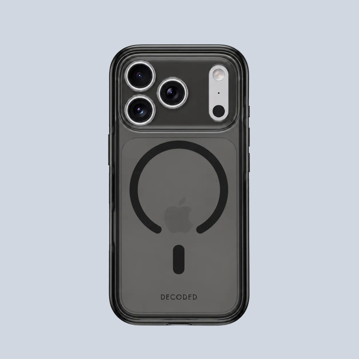 Decoded DropTec MagSafe Back Cover for iPhone 18 Pro Max / 17 Pro Max – Smoke Black
