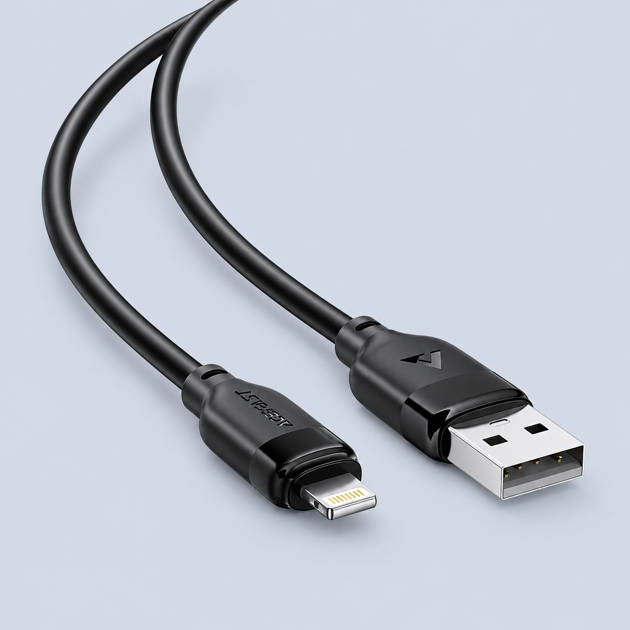 Acefast USB-A to Lightning Fast Charging Data Cable - Black