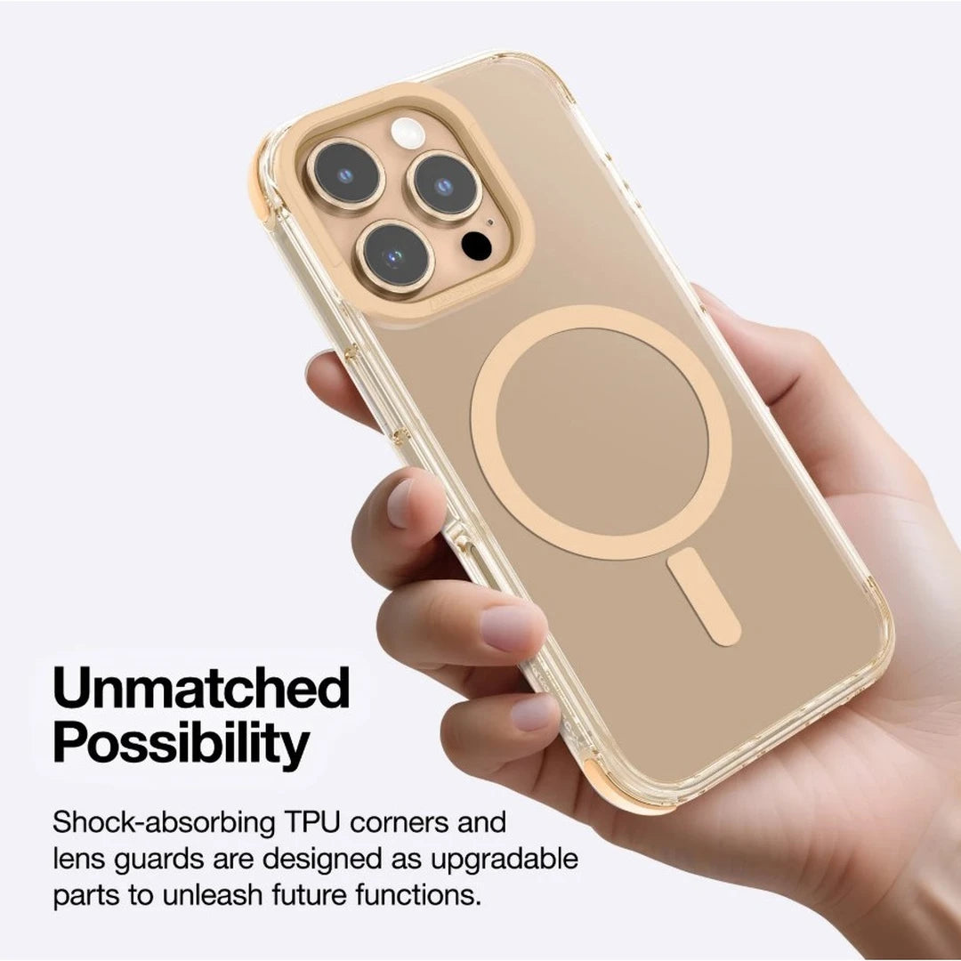 ⁦AmazingThing iPhone 16 PRO MAX 6.9 OMNI MAGSAFE DROP PROOF CASE - ROSE GOLD⁩