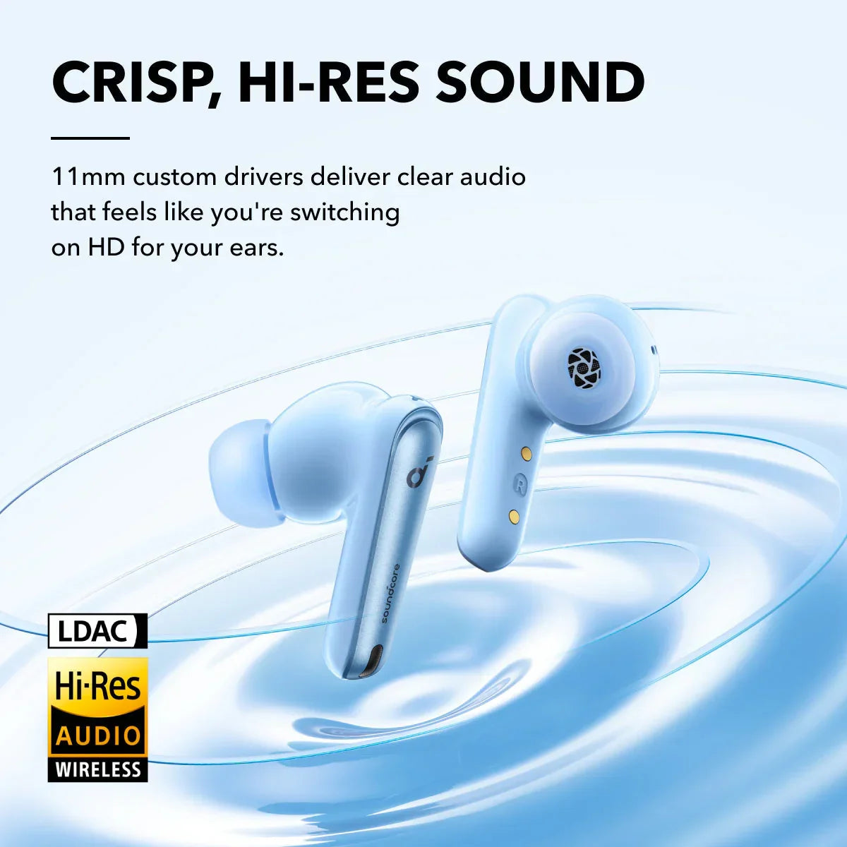 Anker soundcore Liberty 4 NC Wireless Earbuds- Light Blue product image