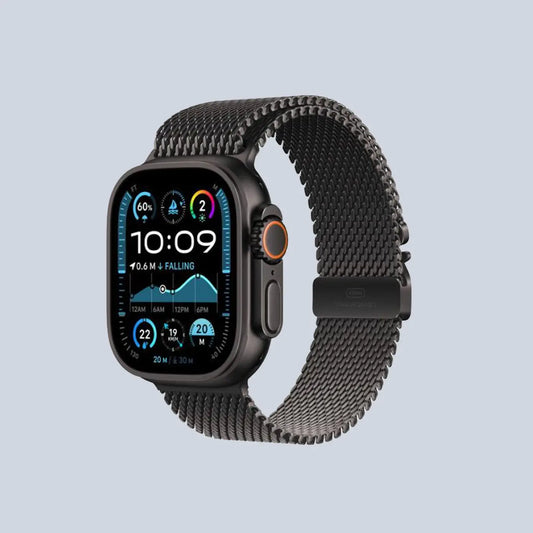 Apple Watch Ultra 2 GPS + Cellular 49 MM Black Titanium Case Black Milanese product photo