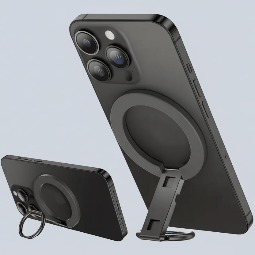 AmazingThing Titan Magnetic Phone Ring with Holder - Grey product photo