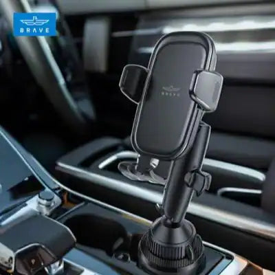 Brave Car Cup Universal Phone Holder BHL - 49 - Black