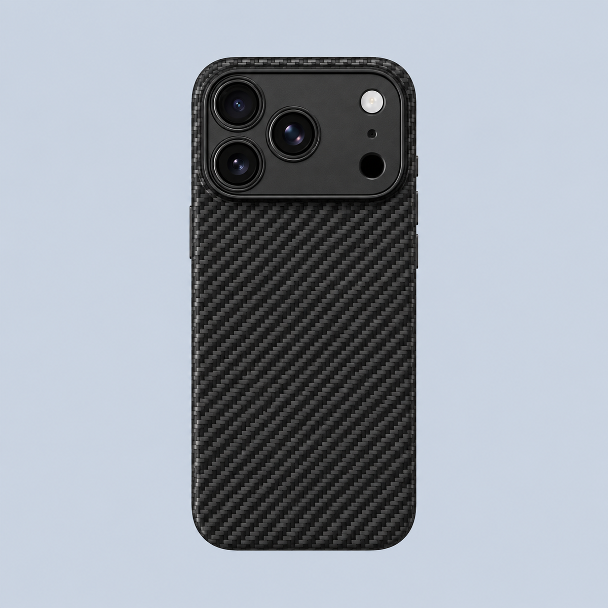 ⁦AmazingThing iPhone 18 Pro Max Titan Max Lens Case⁩ مع غطاء للكاميرا أسود