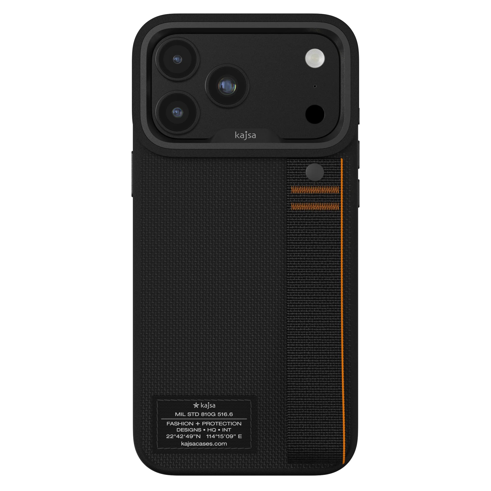 حافظة ⁦Kajsa iPhone 18/ 17 Pro Max Military Collection Strap⁩