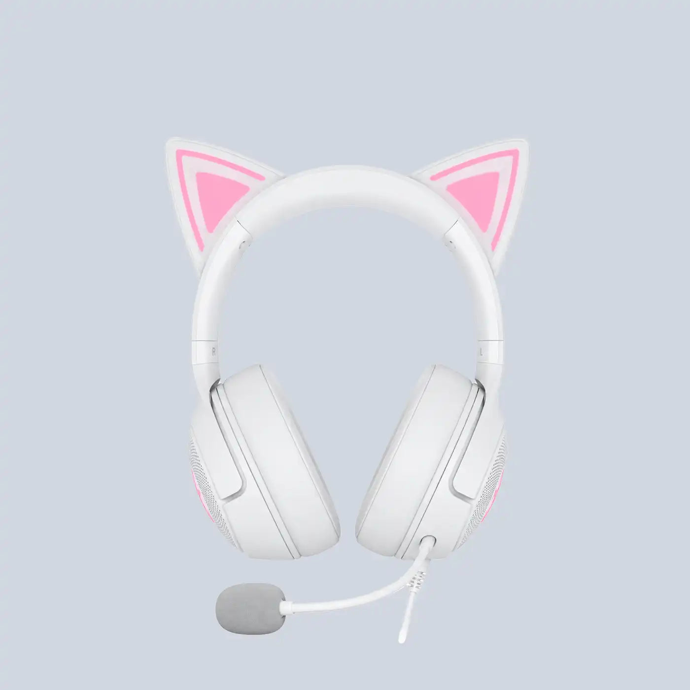 Razer Kraken Kitty V2 Wired Chroma Headset - White product photo