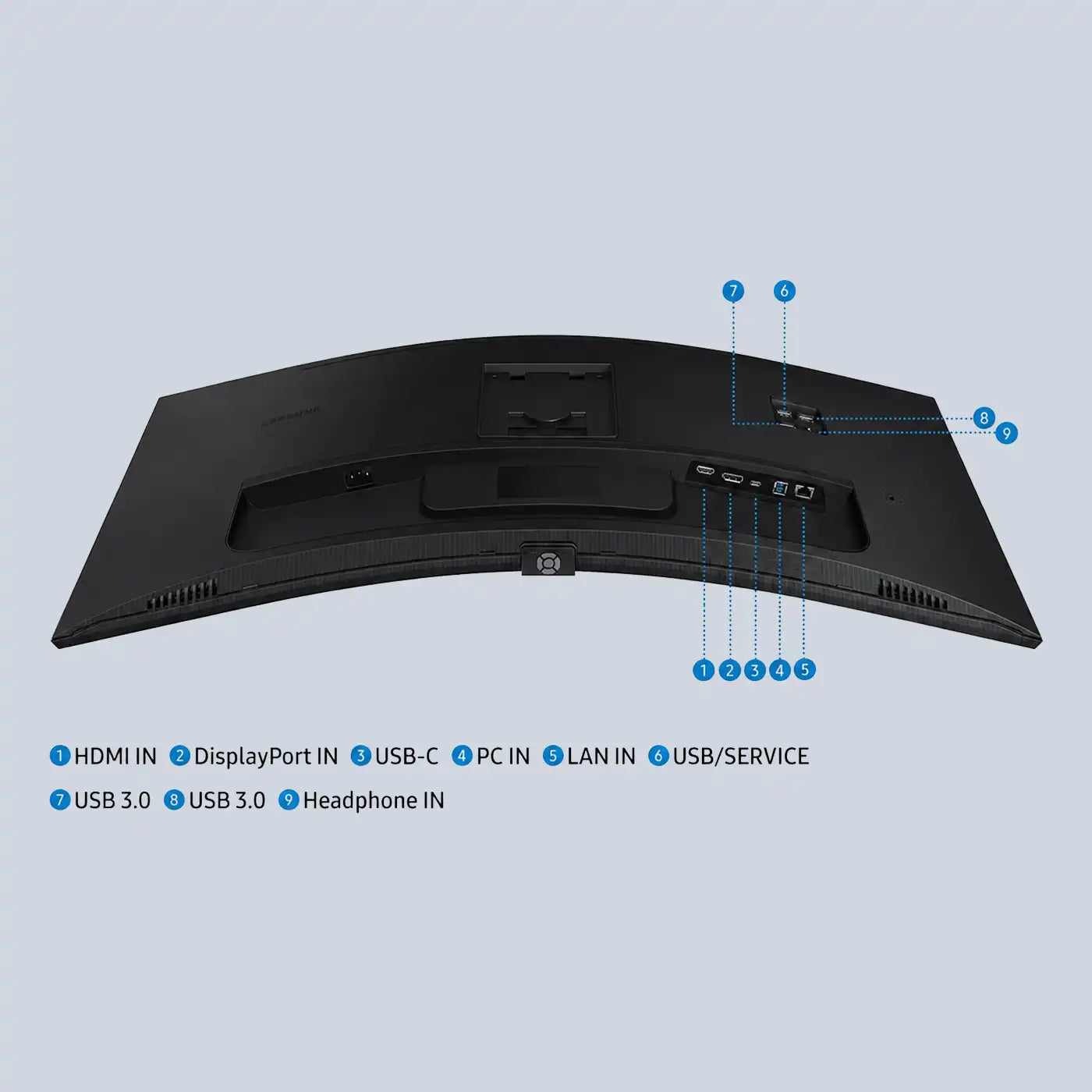Samsung 34 inch ViewFinity S6 S65UC Curved Monitor product image