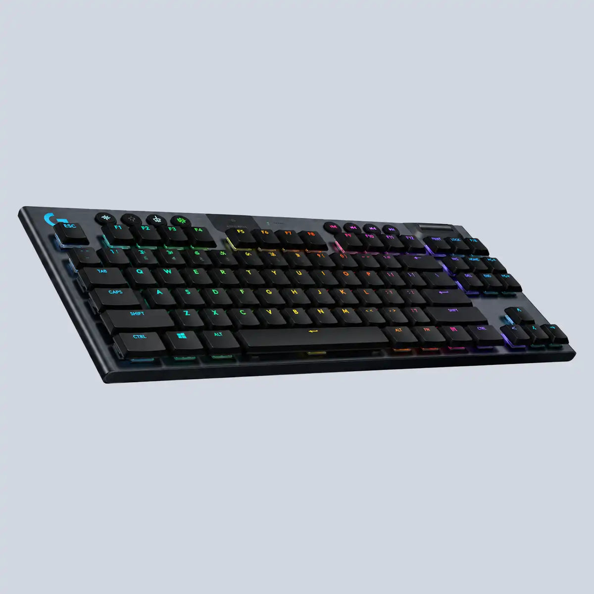 Logitech G915 TKL Tenkeyless Lightspeed Wireless RGB Mechanical Gaming Keyboard - Carbon Tactile