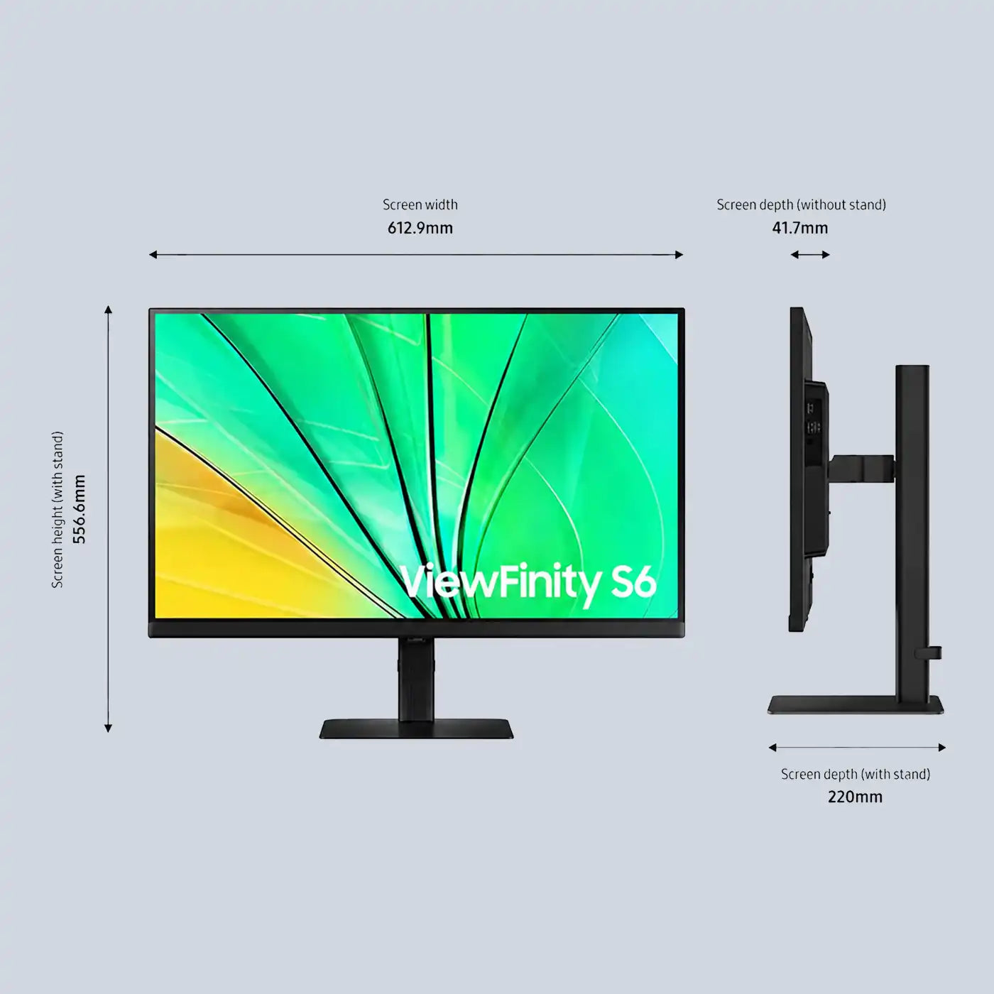 Samsung 27 Inch S60D QHD ViewFinity High Resolution Monitor additional product image