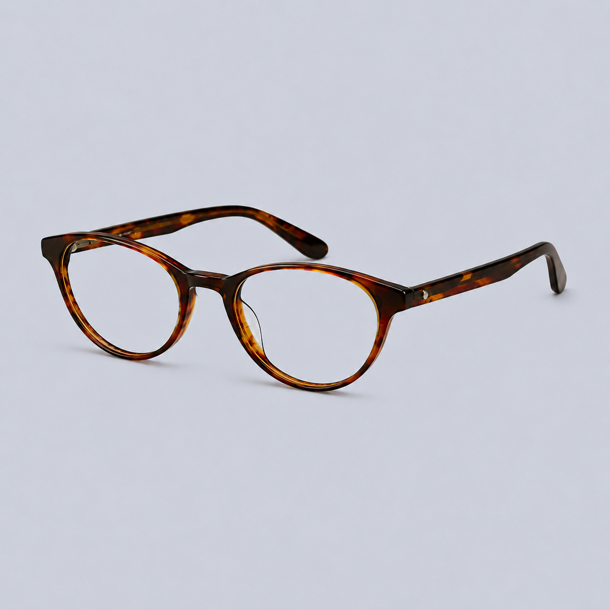 BARNER Screen Glasses Dalston Glossy - Shiny Intense Rust back view