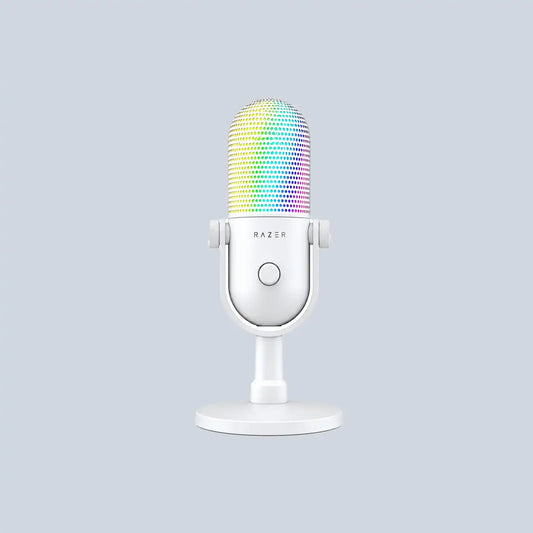 Razer Seiren V3 Chroma RGB USB Microphone Mic - White product photo
