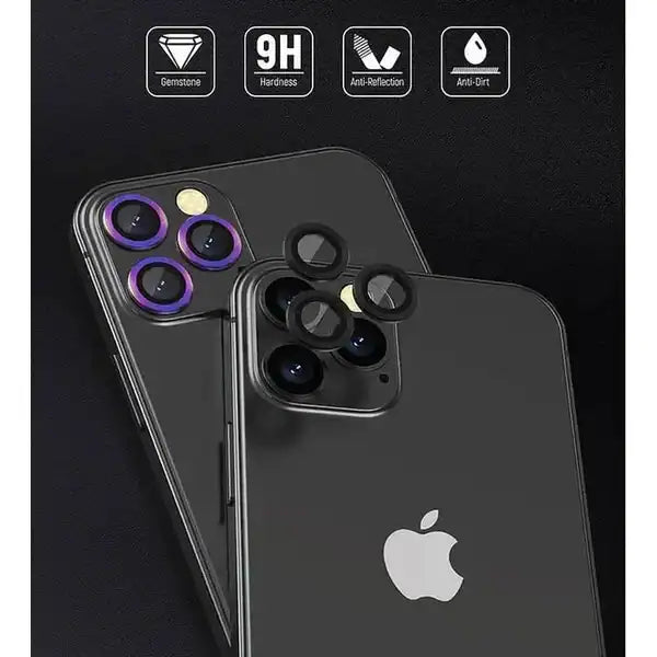 Devia iPhone 12 PRO Lens Protector - Flamed Titanium product image