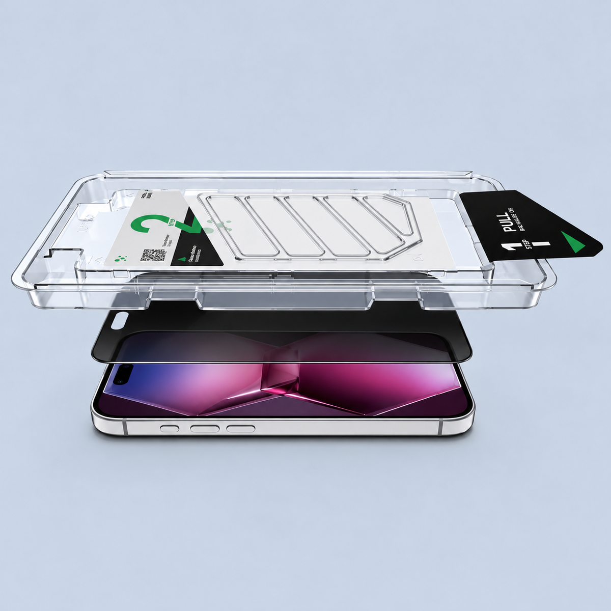 AmazingThing iPhone 18 Pro Max Radix Care Privacy Glass