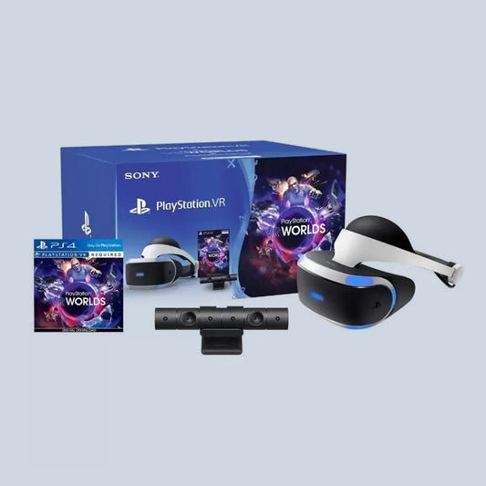Sony PlayStation VR + PlayStation Camera + VR World Game product photo