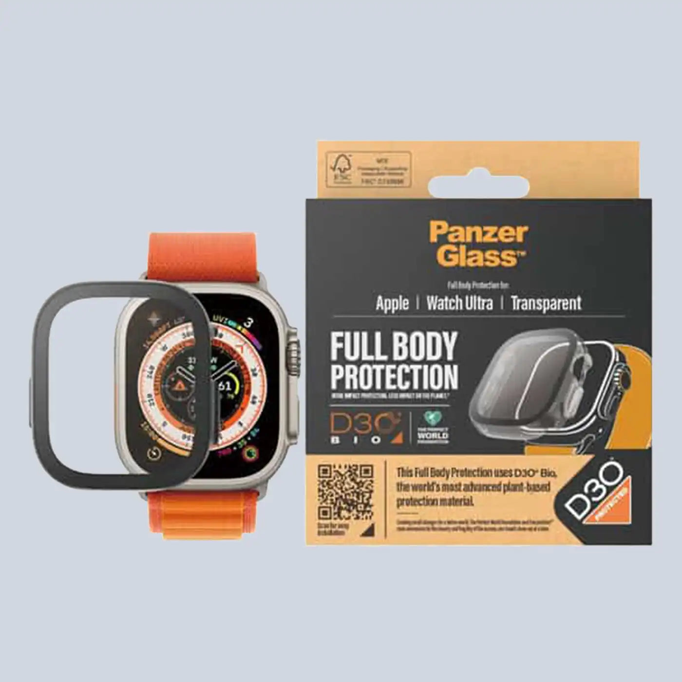 Panzerglass Apple Watch Ultra, Clear
