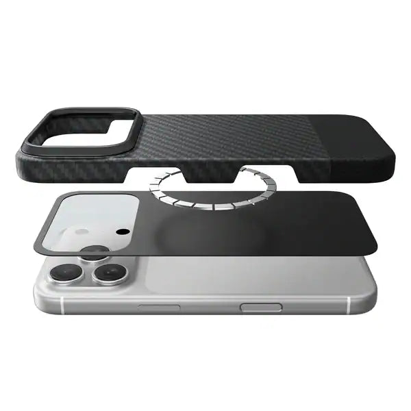 AmazingThing iPhone 17 Pro Max Titan Max Heavy-Duty Build Lens Kickstand- Black