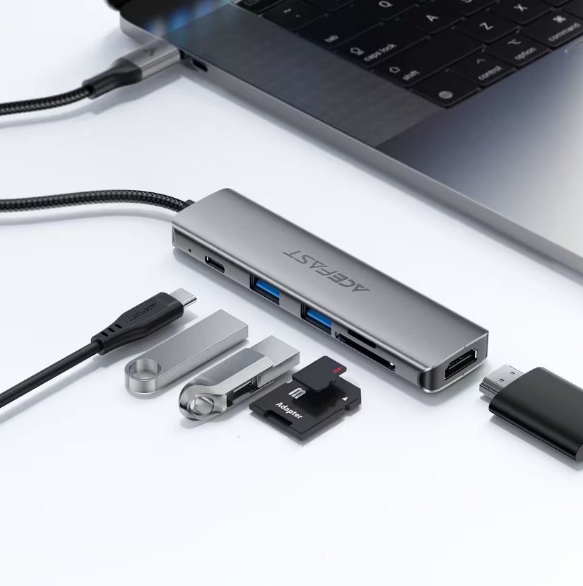 ⁦Acefast USB-C Docking Station J18 6-in-1⁩
