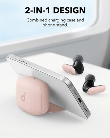 Soundcore R50i NC True Wireless Noise Cancelling Earbuds – Pink