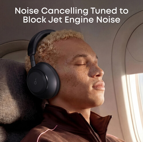 Soundcore 2 Wireless Over-Ear Headphones   – Black